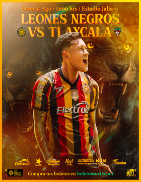 Cartel de Leones Negros vs Tlaxcala