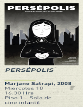 Cartel de Ciclo de cine juvenil: Persépolis
