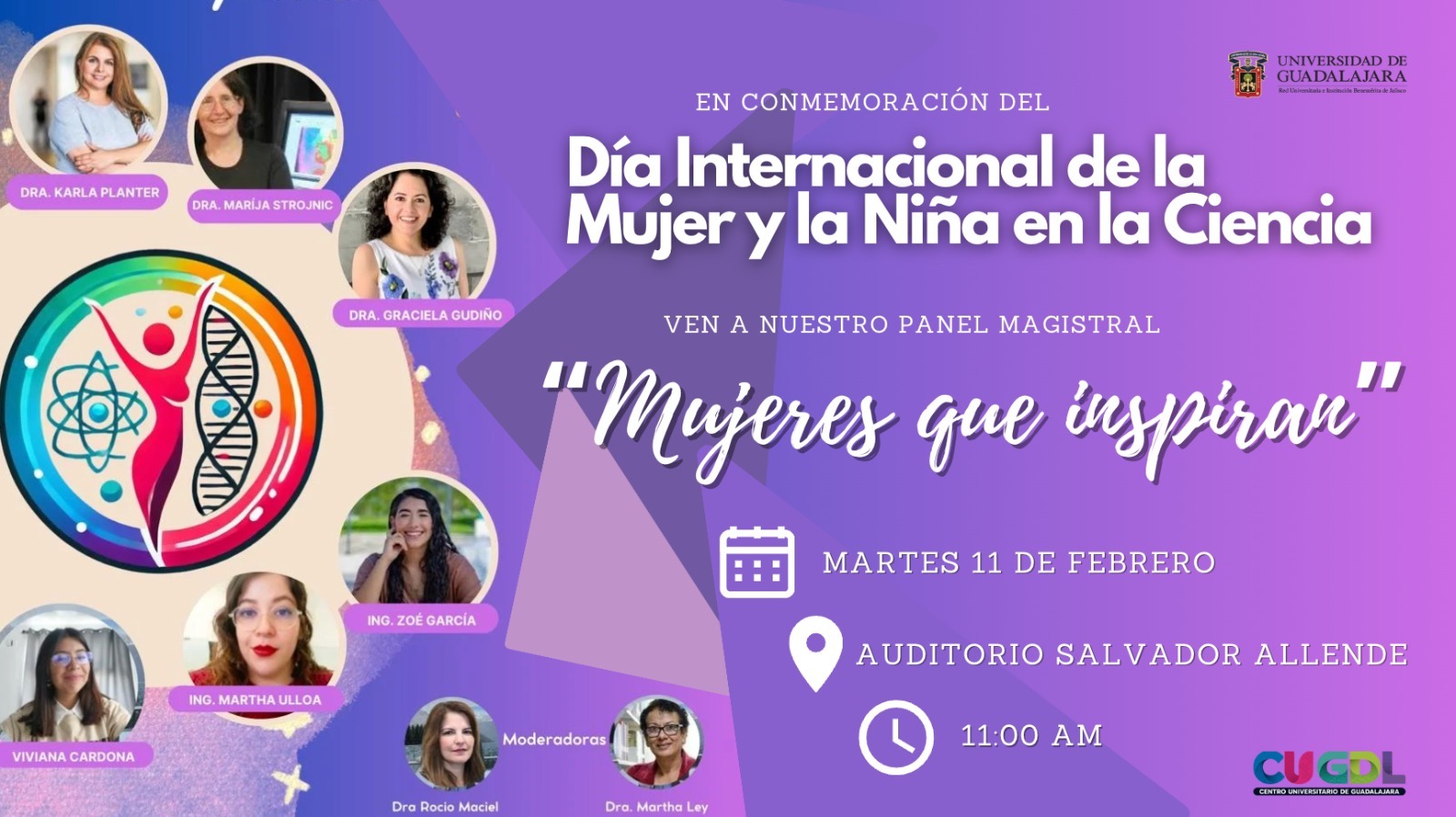 Panel Magistral "Mujeres que Inspiran"