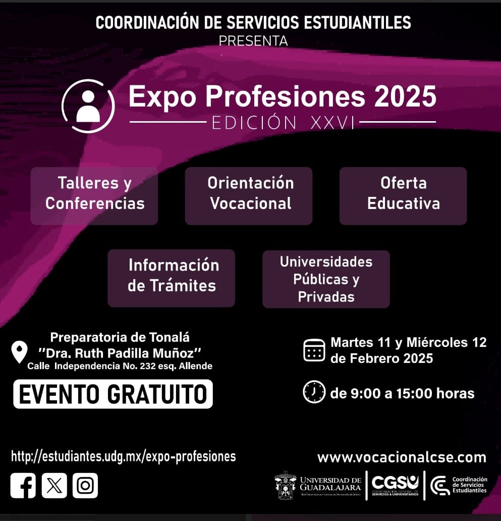 Cartel de Expo profesionales 2025