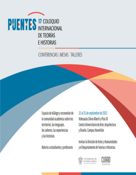 Cartel del 17 Coloquio Internacional de Teorías e Historias