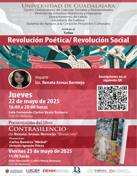 Cartel de Taller: Revolución Poética / Revolución Social