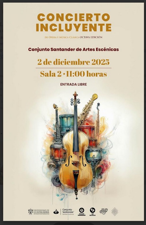 Cartel del Concierto Incluyente 