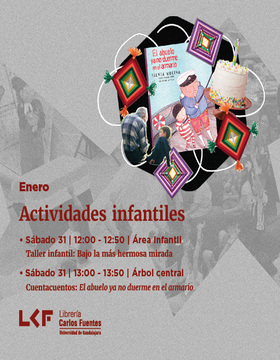 Cartel de Cuentacuentos: El abuelo ya no duerme en el armario