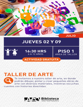 Cartel del Taller de Arte 