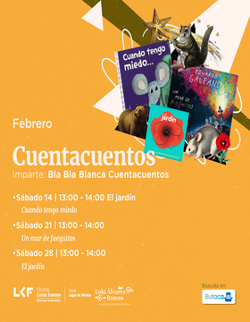 Cartel de Cuentacuentos: El jardín