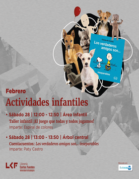 Cartel de Cuentacuentos: Los verdaderos amigos son... inseparables