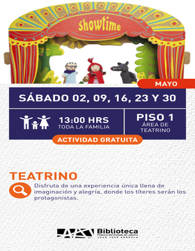 Cartel de Teatrino