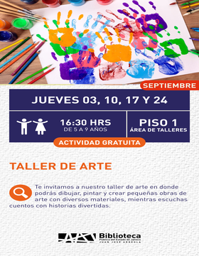 Cartel de Taller de Arte