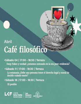 Cartel del Café filosófico: El perdón