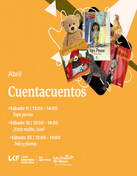 Cartel de Cuentacuentos: ¿Estás malito, Sam?