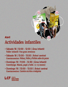 Cartel de Cuentacuentos: Pelusa, Pelón y Pichón salen de paseo