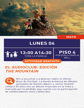 Cartel de El audioclub: Edición The Mountain