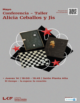 Cartel de Conferencia – Taller: El tiempo – la espera: la creación