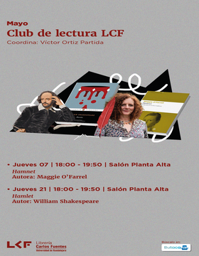 Cartel de Club de Lectura LCF: Hamlet