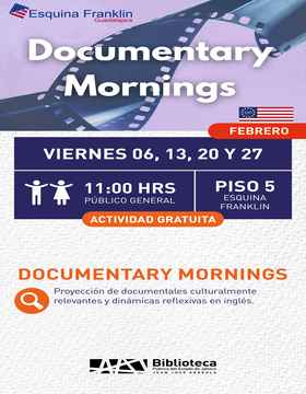 Cartel de Documentary Mornings