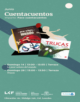 Cartel de Cuentacuentos: Trucas