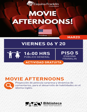Cartel de Movie afternoons