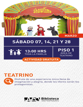 Cartel de Teatrino