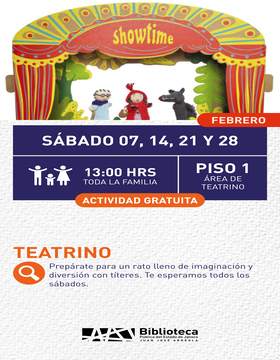 Cartel del Teatrino