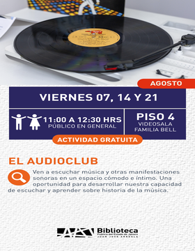 Cartel de El audioclub