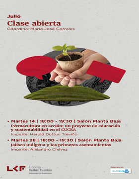 Cartel de Clase abierta: Jalisco indígena y los primeros asentamientos