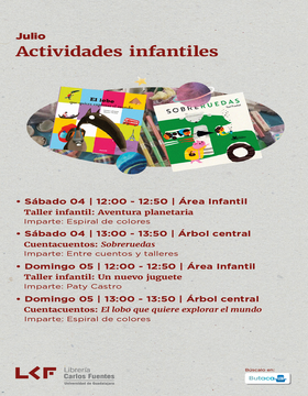 Cartel de Taller infantil: Aventura planetaria