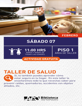 Cartel de Taller de salud