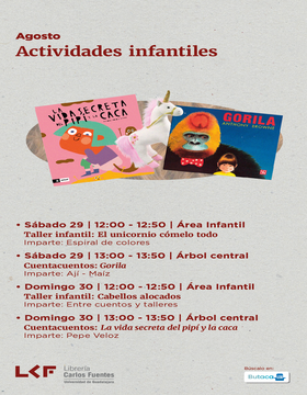 Cartel de Taller infantil: Cabellos alocados