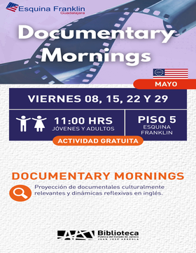 Cartel de Documentary Mornings