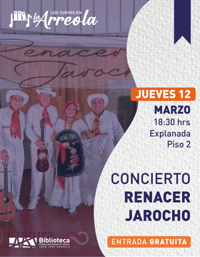 cartel de Concierto: Renacer jarocho