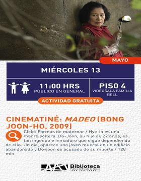 Cartel de Cinematiné: Madeo (Bong Joon-Ho, 2009)