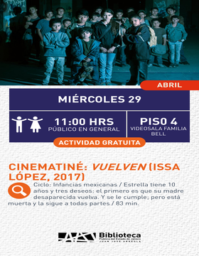 Cartel de Cinematiné: Vuelven