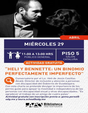 Cartel de “Heli y Benette: Un binomio perfectamente imperfecto”.