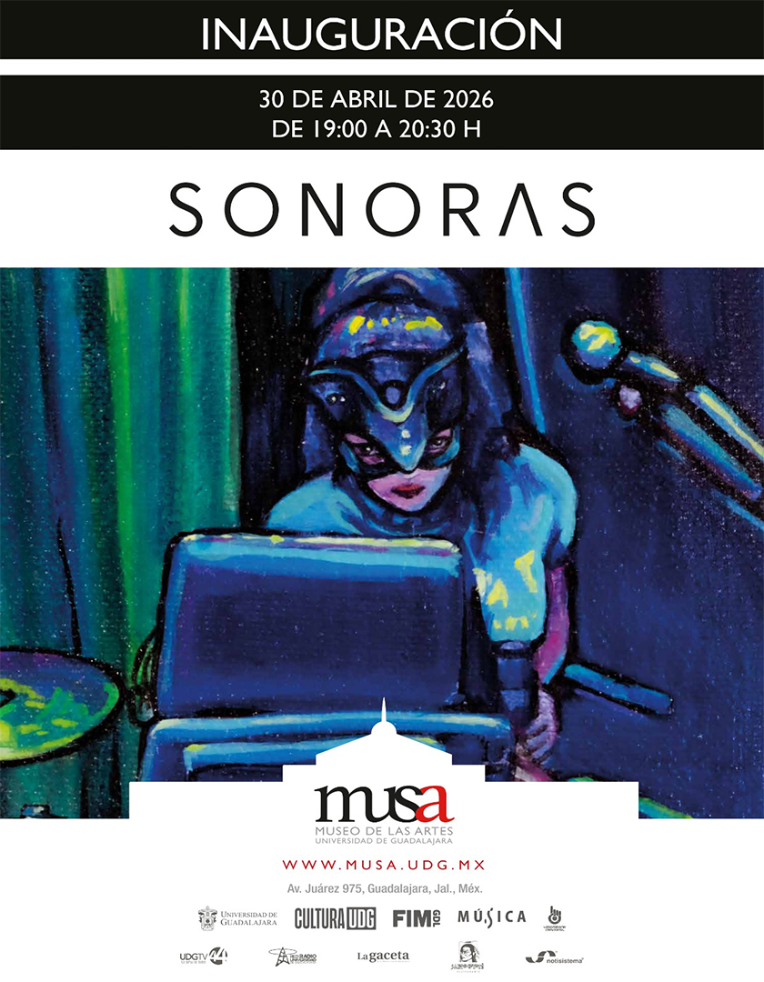 Cartel de la Inauguración de la exposición Sonoras