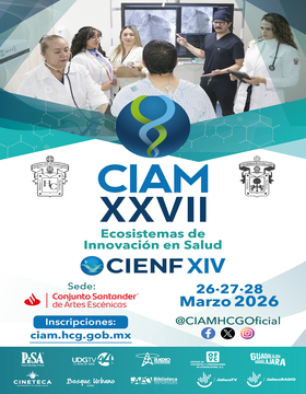 Cartel del XXVII Congreso Internacional Avances en Medicina y XIV Congreso Internacional de Enfermería