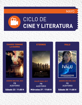 Cartel de Ciclo de Cine y Literatura: Ivalu