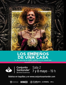 Cartel de Compañía Nacional de Teatro presenta: Los empeños de una casa