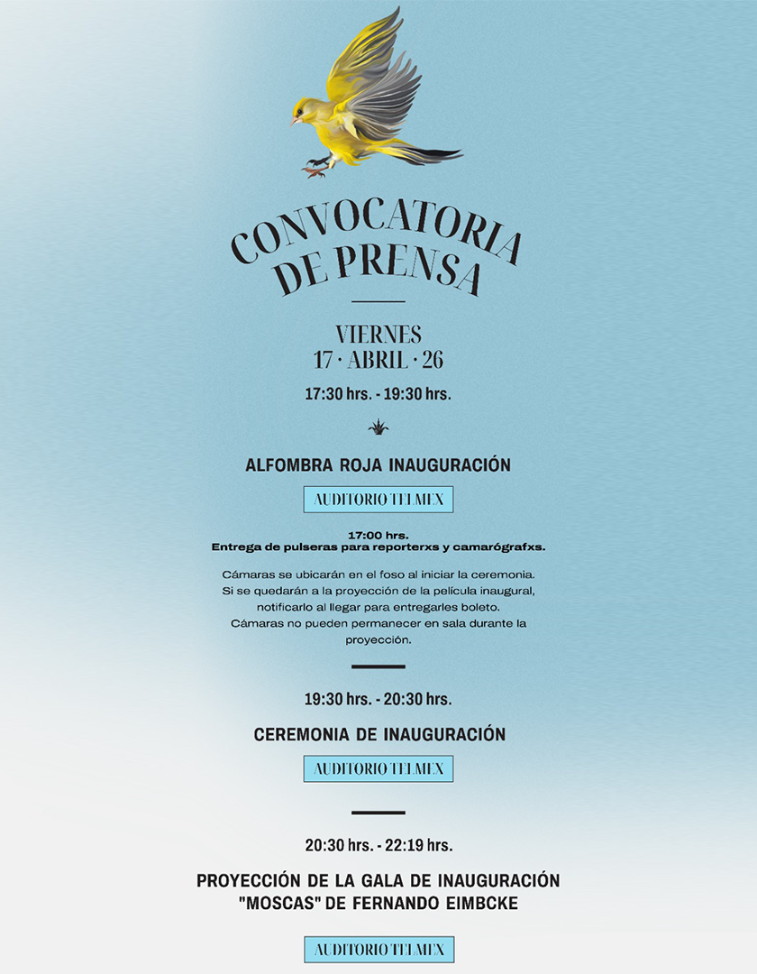 Convocatoria de Prensa