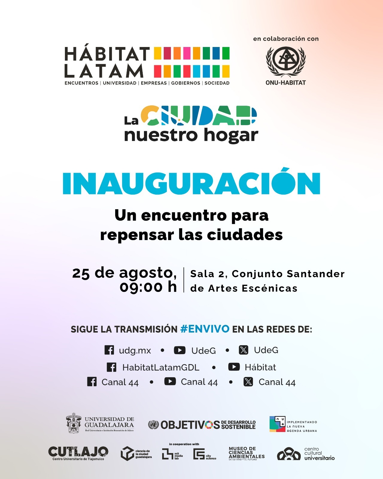 Hábitat Latam 2026 "La ciudad es nuestro hogar