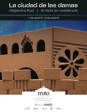Cartel de Residencia artística: La ciudad de las damas. Alejandra Ruiz | Artista en residencia