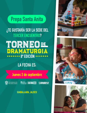 Cartel de 8a edición del Torneo de Dramaturgia