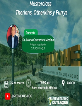 Cartel del Masterclass Therians, Otherkins y furrys 