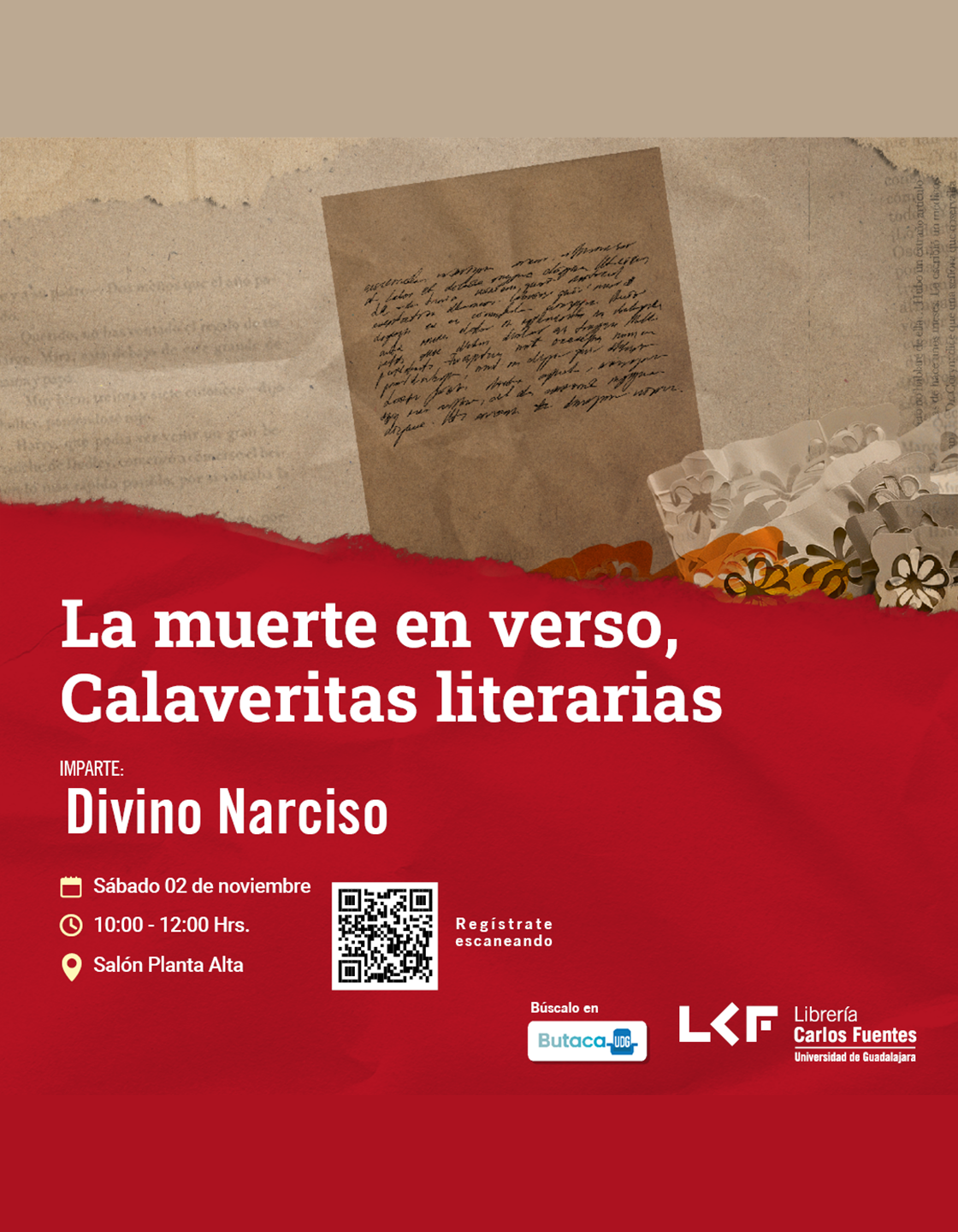 Cartel de la muerte en verso, Calaveritas literarias