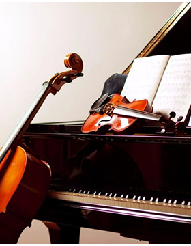 Identidad gráfica para promocionar la Temporada de Otoño 2019 del Departamento de Música a desarrollarse en el Museo Regional y en el Centro Constitución