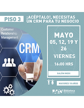 Grafico de ¡Acéptalo!, Necesitas un CRM para tu negocio