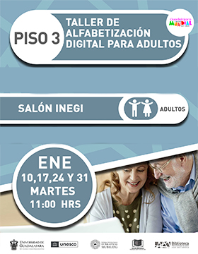 Taller de Alfabetización Digital para Adultos.