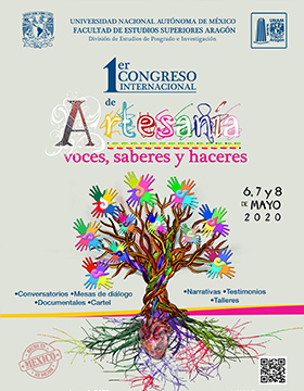 1er Congreso Internacional de Artesanía “Voces, saberes y haceres” a llevarse a cabo del 6 al 8 de mayo.