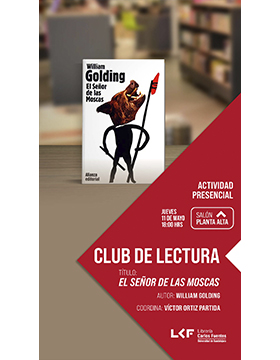 Grafico del Club de Lectura. Título: El Señor de las Moscas.