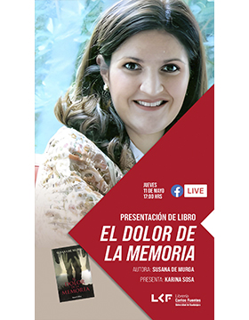 Grafico del Presentación de libro. Título: El dolor de la memoria.